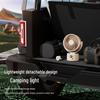 Portable USB Rechargeable Outdoor Fan: Compact and Versatile for Camping, Office, Desk, or Floor Use.