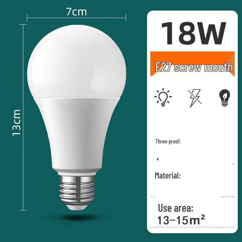 NuFeng E27 LED Emergency Light Bulb