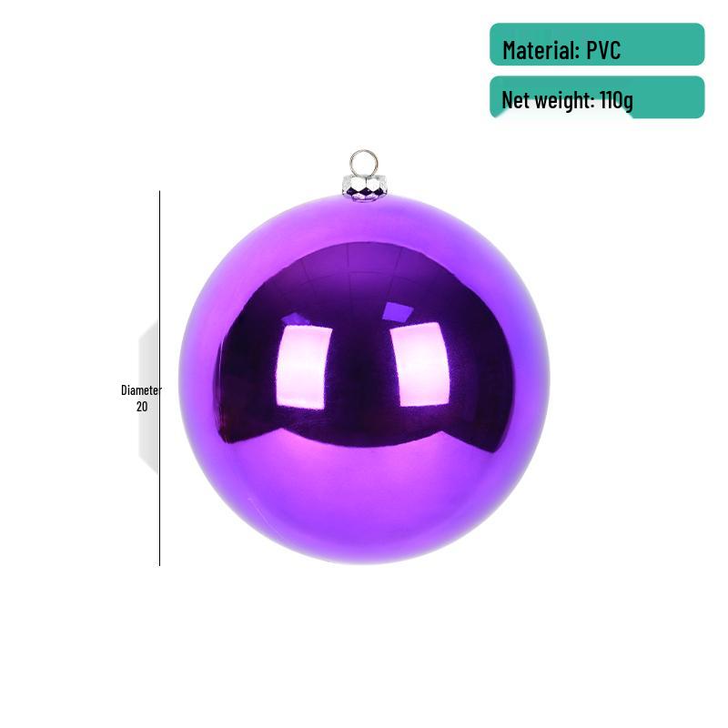 6-30cm Christmas Ornaments: Shiny, Matte & Glitter Balls In Gold, Silver, Red & Green - Plastic Tree Decorations