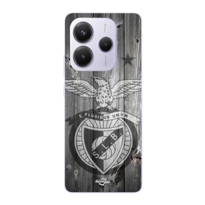 Coque - Maniacase - Xiaomi Redmi Note 14 5G - Souple - Gris - SLB BENFICA