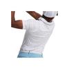 Under Armour Iso-Chill Polka Dot Side Split Golf Polo Shirt Men Tops White 1377366-101