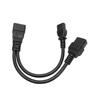 IEC320 C19 IEC320 C13 zu IEC320 C20 Netzkabel Professionelles Standard-Y-Splitterkabel für Computer