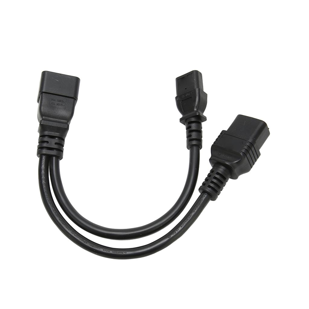 IEC320 C19 IEC320 C13 zu IEC320 C20 Netzkabel Professionelles Standard-Y-Splitterkabel für Computer