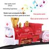 Mini Electric Track Train Toy for Kids - Christmas Edition