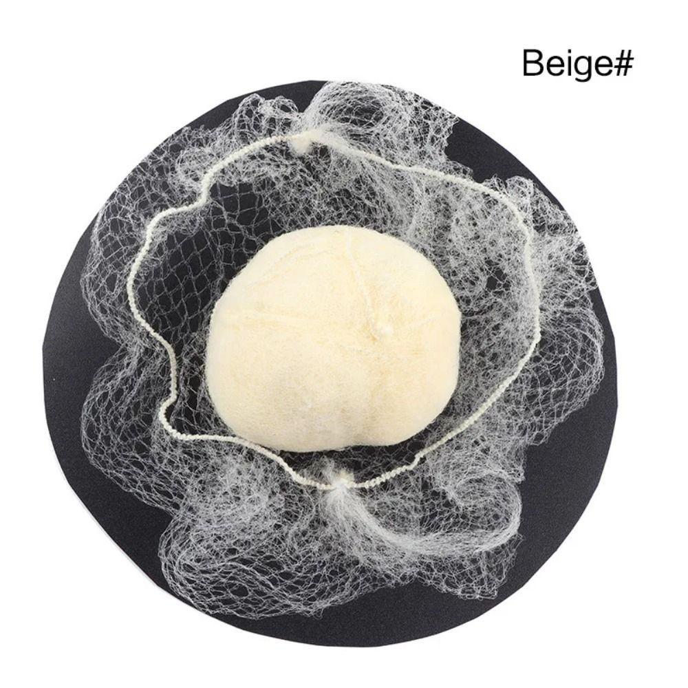 20pcs Wig Cap Nylon Hairnets Breathable Invisible Hairnet Hair Styling Elastic Lines Hair Net