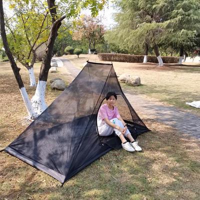 ZISIZ Outdoor Camping Triangular Mosquito Net