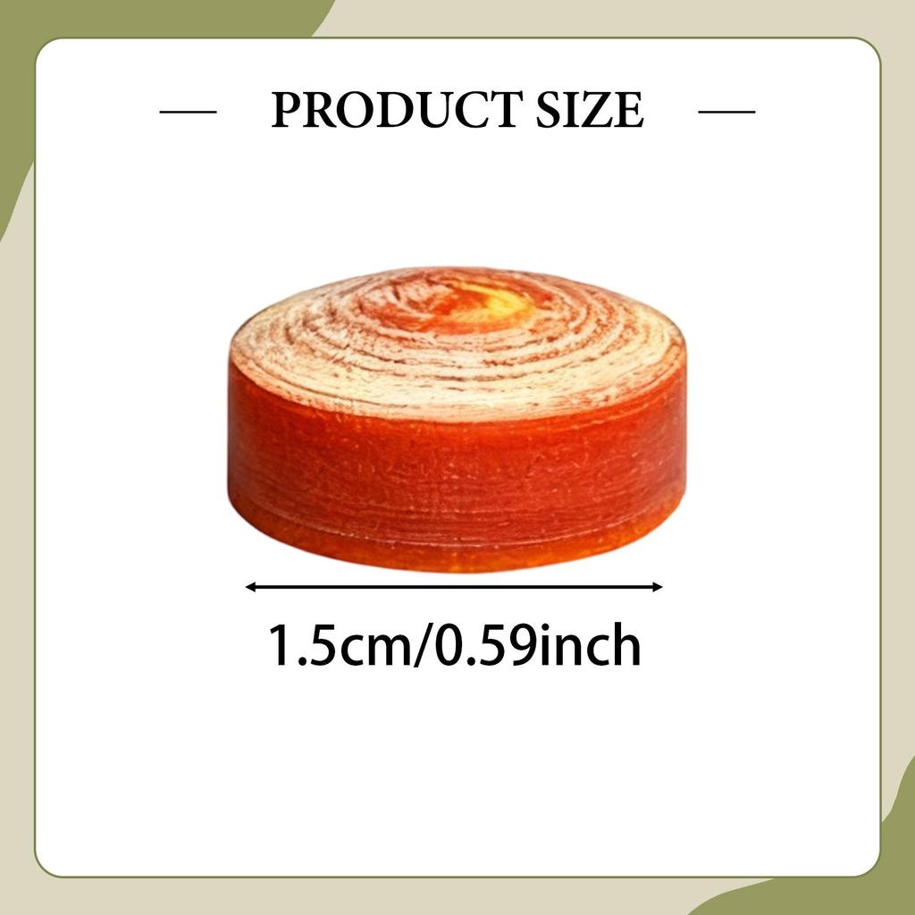 Break Cue Tip Billiards Accessories Supplies Resin High Hardness Portable Billiard Pool Cue Tip for Game Billiard Indoor