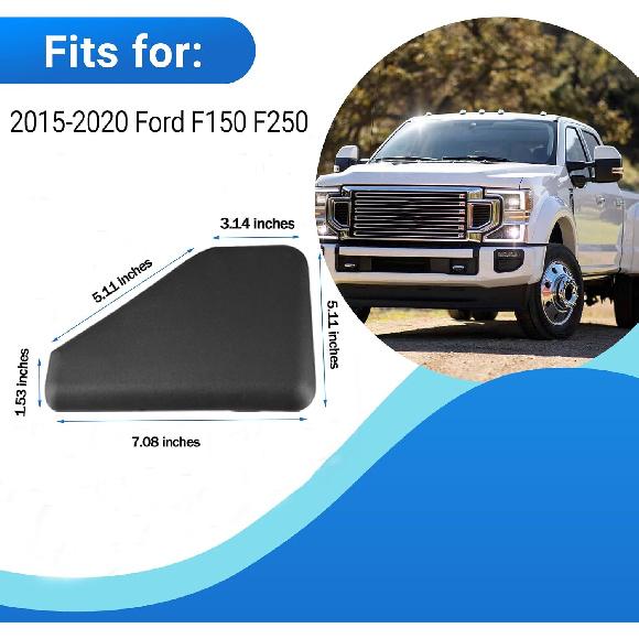 Running Board End Cap Rear Right Side Fits For 2015- Ford F150 F250 Replace FL3Z16A455BA FL3Z 16A455 BA FL34 16N453-BB5YZ9 FL34 16N45