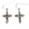 Les Trésors De Lily [F8014] - Silver 'Cunegonde' Designer Earrings - 17x13 Mm