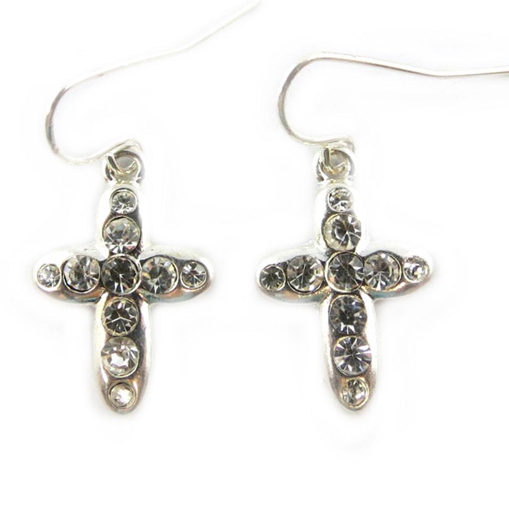 Les Trésors De Lily [F8014] - Silver 'Cunegonde' Designer Earrings - 17x13 Mm
