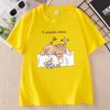 Funny Cat That Always Wants To Sleep Prints T Shirt ONeck Soft Loose Tee Tops Basic Unisex Clothes Casual Short Sleeve Tees
