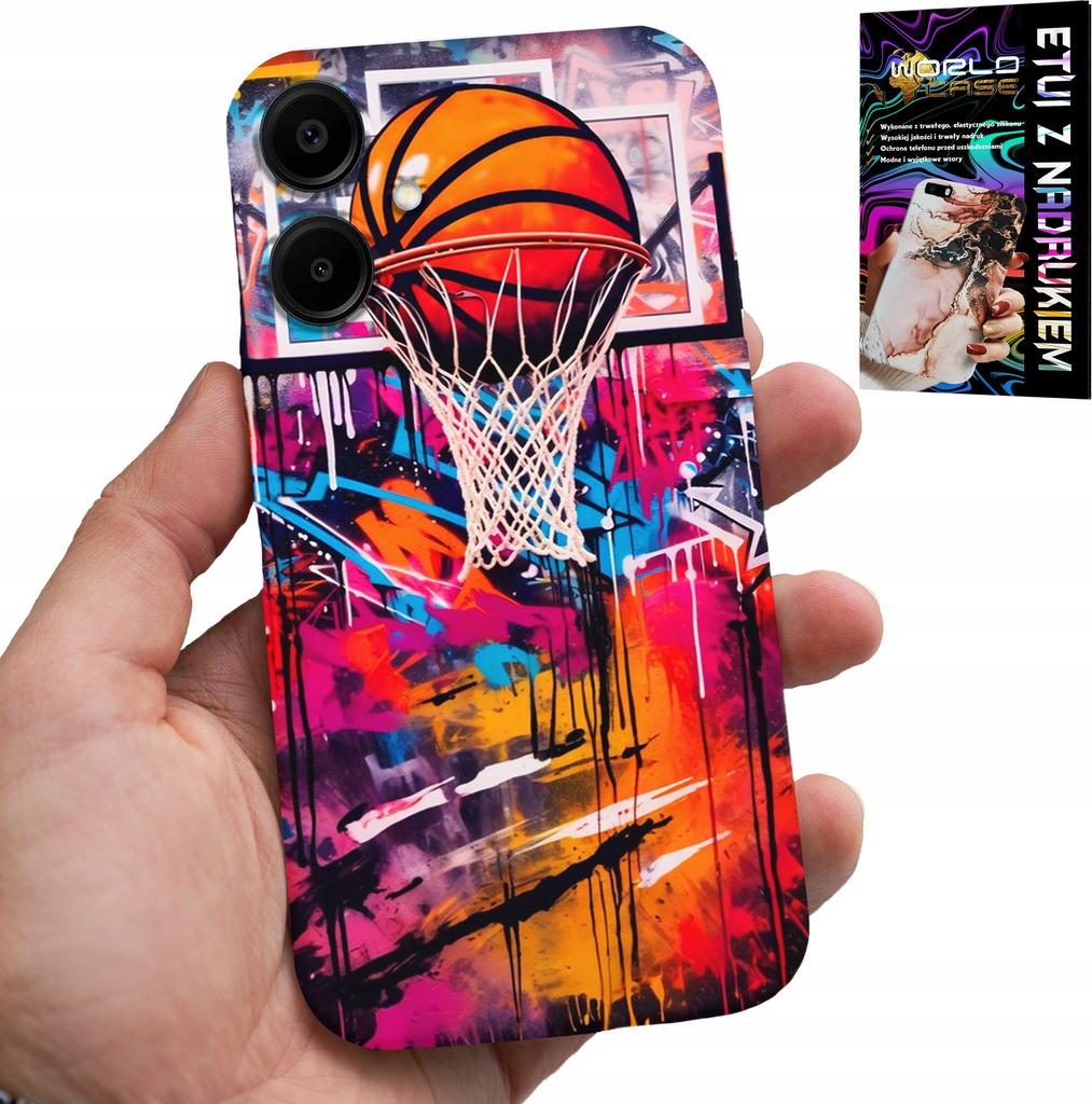 Etui Do Samsung Galaxy A06 5G - Koszykówka Nba Uliczne Graffiti Kosz Fan