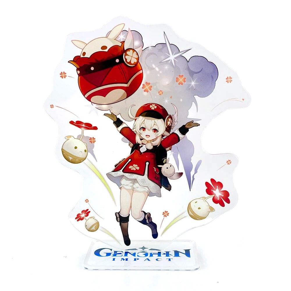 Mondstadt Characters Eula Klee Kaeya Jean Acrylic Stand Standee Toy Figure