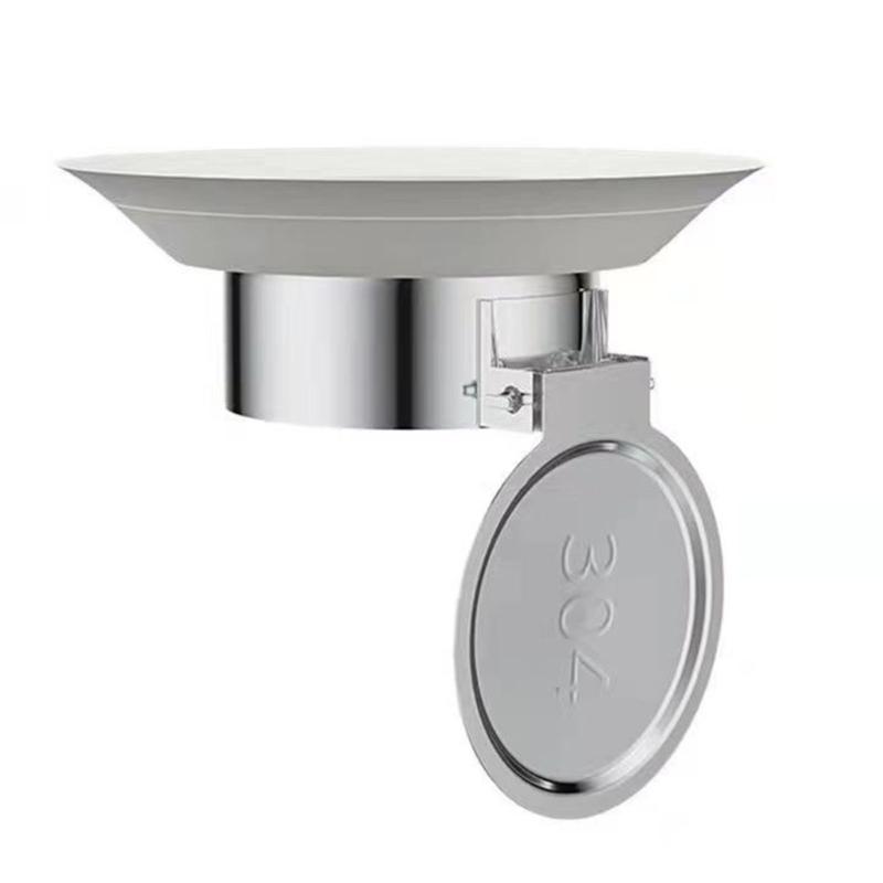 

Stainless Steels Toilet Deodorizer Squatting Pans Plug Sewer Pipe Antiblocking Cover Bathroom Accessories Easy to Use 1