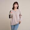 Moka Na Women's Long Sleeve Knit Sweater