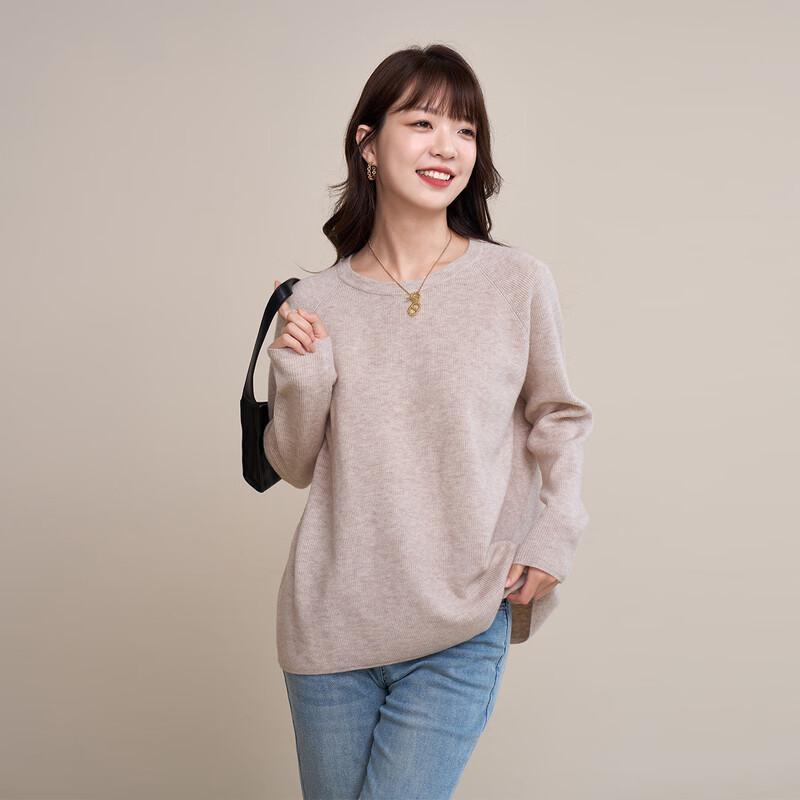Moka Na Women's Long Sleeve Knit Sweater