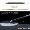 5 Pcs Chrome Mirror Marker Pen 2Mm Diy Reflective Paint Pens Permanent Gold Silver Copper Marker Model Painting Marking