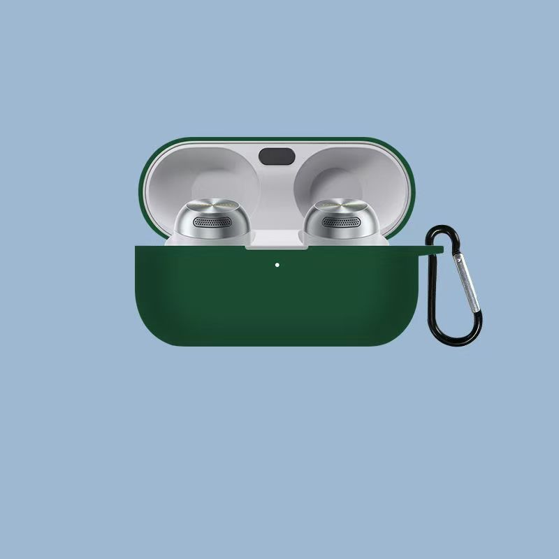 

Applicable to Panasonic Technics EAH-AZ100 Earphone Protective Cover Az100 Soft Silicone Integrated Earphone Case EAH-AZ80 [Night Green] Silicone Earphone Case