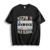 Old School Cassette Tape Unisex T-Shirt  Retro Music Graphic Tee Unisex T-Shirt