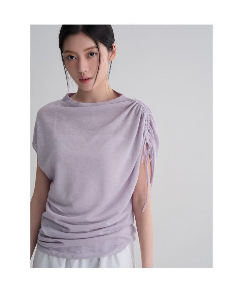 8seconds Half-Off-Shoulder Pullover Lavender