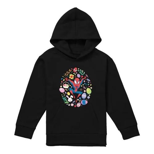 Spider-Man Childrens/Kids Circle Easter Hoodie