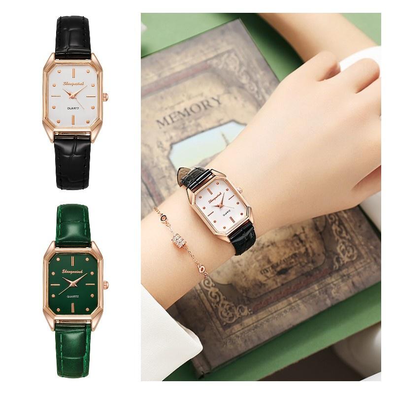 Elegant Small Green Watch For Women Perfect For Casual Style