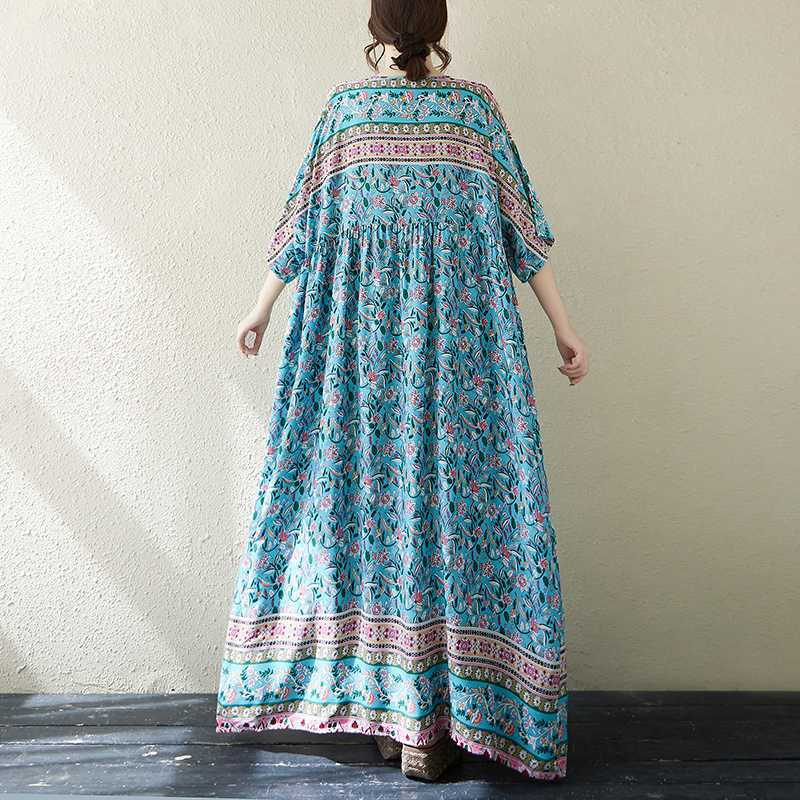 Women's Loose Bohemian Artistic Dress
