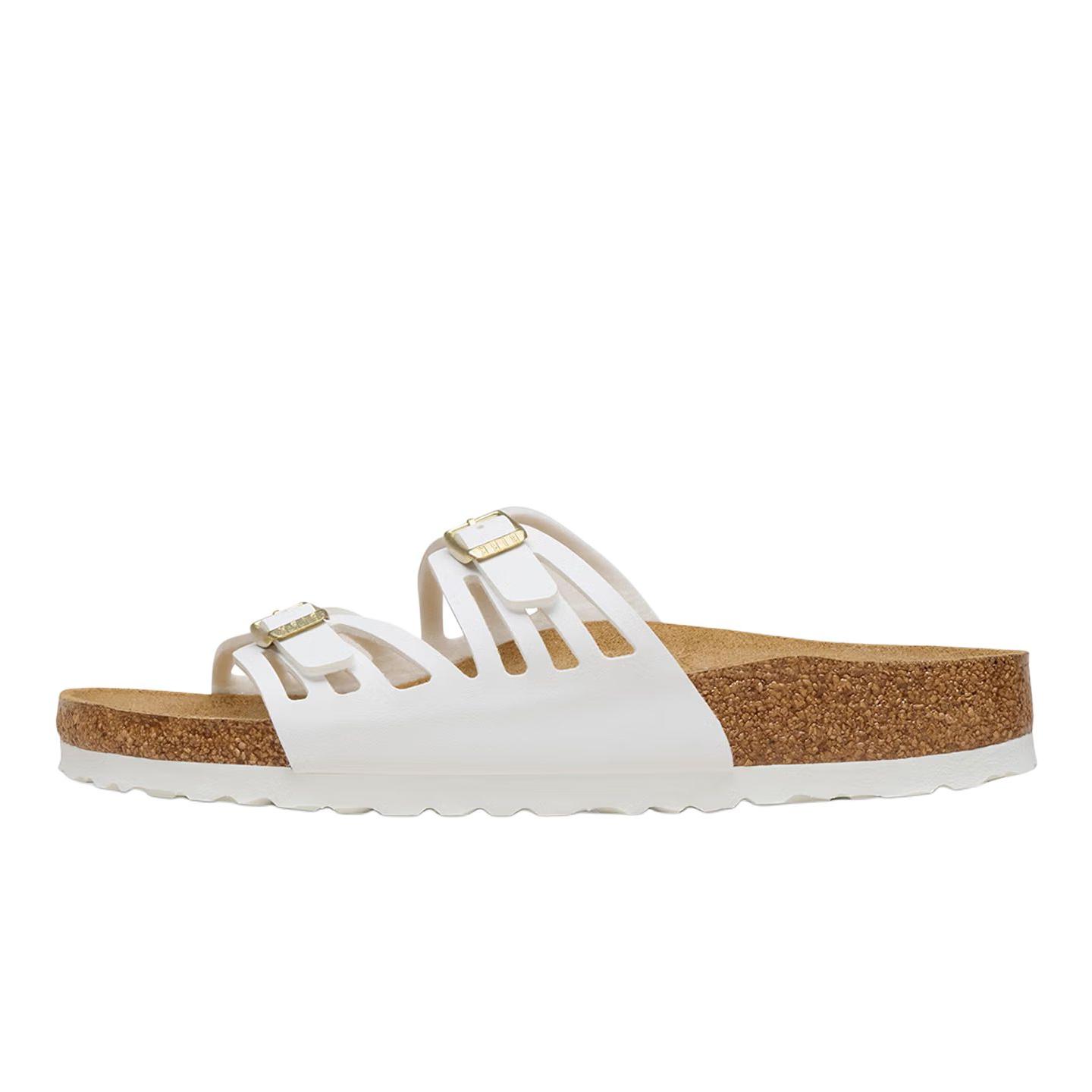 Birkenstock Slide Slippers Women s White Narrow 1031556 37