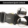 Metal Quick Release Belts Pluggable Buckle Elastic Canvas Belts for Men Durable Tactical Belt Cowboy Outdoor Stretch Army Strap