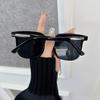 Designer Brand Square Sunglasses Women Men Casual Big Frame Sun Glasses Female Mirror Colors Luxurious Fashion