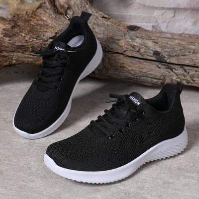 Damen Freizeit Sportschuhe Atmungsaktive Leichte Sneaker Outdoor Mesh Laufschuhe Athletische Joggingschuhe Tennis Walkingschuhe