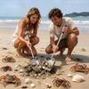 Easy To Clean Beach Sand Sifter Multipurpose Filter Sand Shells Dipper  Clam Digging