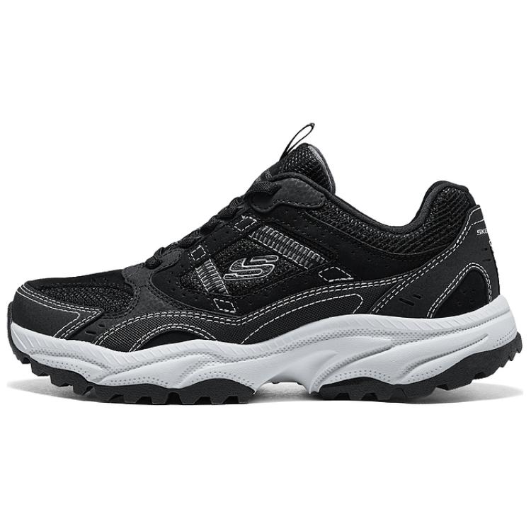 Skechers Outdoor Comfortable Lightweight Low-Top Hiking Shoes Women hiking shoes Black 180241-BKGY 35
