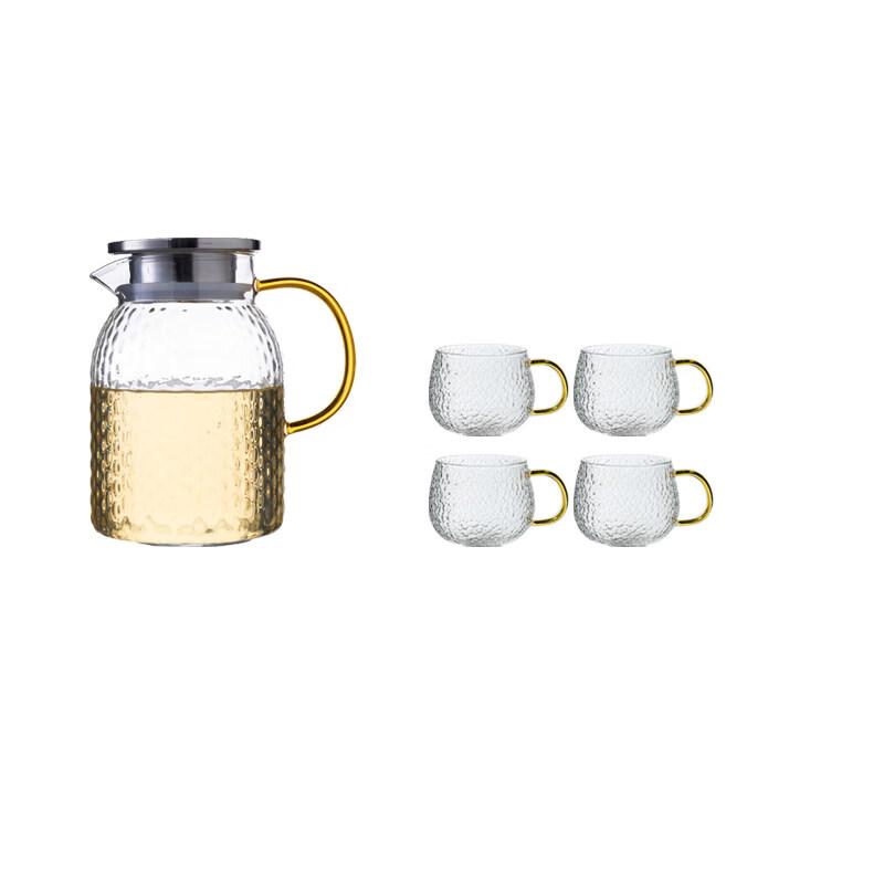 Glass Cold Water Pitcher Set