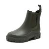 Women's Mid-Calf Chelsea Rain Boots - Waterproof, Non-Slip, Fashionable Rubber Shoes