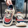 Shoes Men Loafers Men's Sneakers Safety Shoes Men's Casual Shoes Casual Sneaker Round Toe Men's Autumn Sneakers All-match New