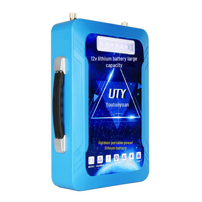 12V 100A Polymer Lithium Battery - High Capacity, Ultra-Light, Outdoor Mobile Power Solution