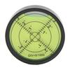 60x12mm High Precision Spirit Level Shock Resistant Durable Metal Circular Bubble Level