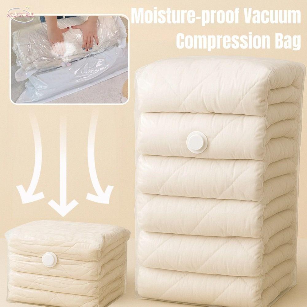 

Transparent Vacuum Compression Bag Clothing Dustproof Cover for Suits/Dress/Jacket S-40x60x32cm