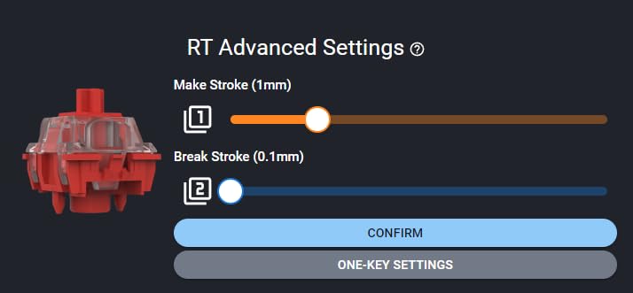 Meletrix BOOG75 HE Tastatur, Gaming-Tastatur, Magnetschalter, Rapid Trigger-kompatibel, Betätigungspunkt veränderbar, vollständige RGB-Beleuchtung, ausgestattet mit PBT