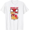 Fashion Casual Spider-Man: Miles Morales Spider-Cat Comic Panels T-Shirt