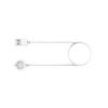 White Magnetic Charging Cable Cord Charger Compatible -for Fossil Gen 4/5 For Emporio Skagen Falster 2/misfit Vapor 2 Watch