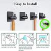 Non Drilling 304 Stainless Steel Hook with Adhesive Stainless Steel Hook Modern Stainless Steel Adhesive Hooks for Bathroom