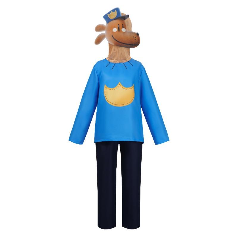 

Костюм Собаки-Детектива для Хэллоуина, Косплей, Костюм Собаки-Человека, Костюм для Сцены 160