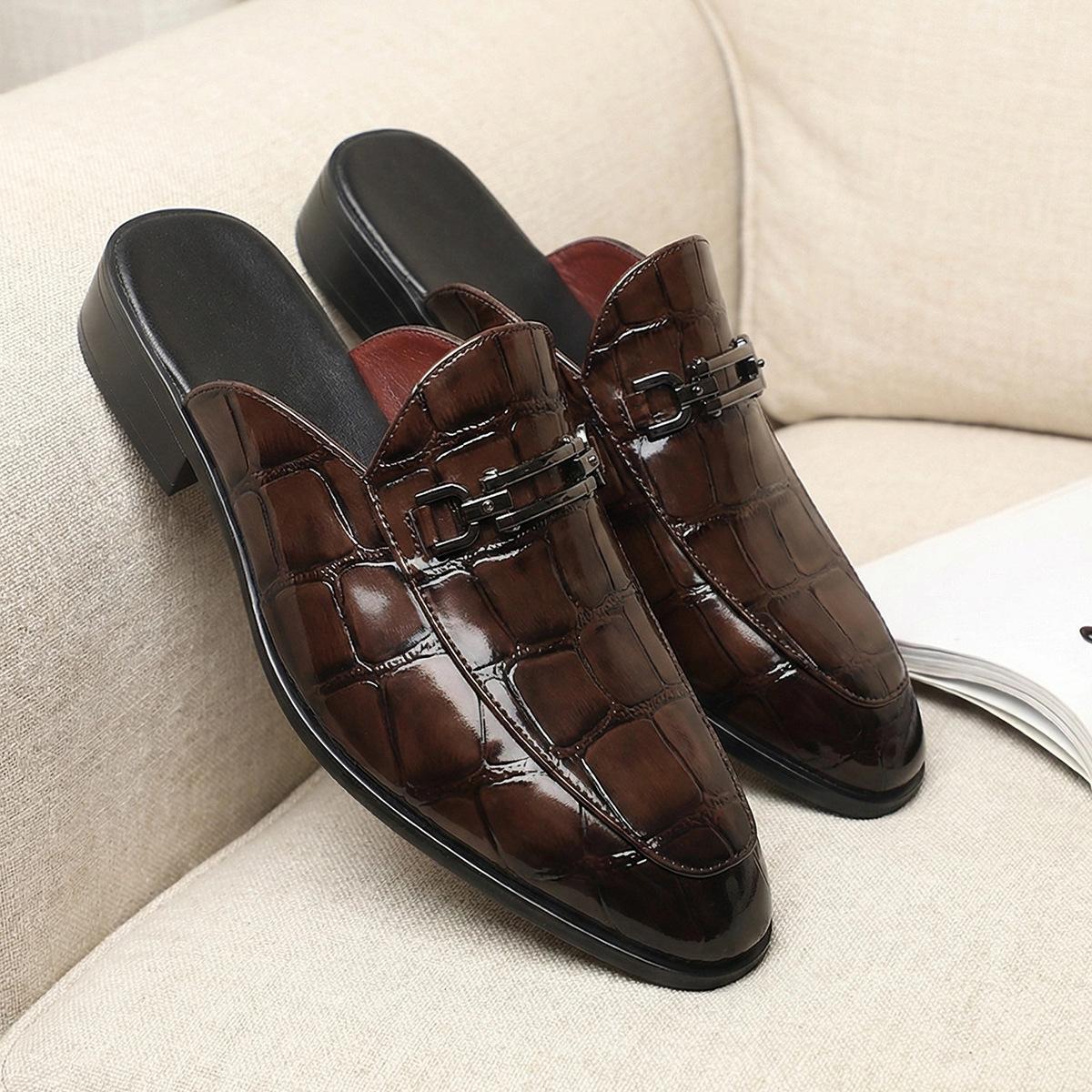 Men`S Big Size 47 48 Crocodile