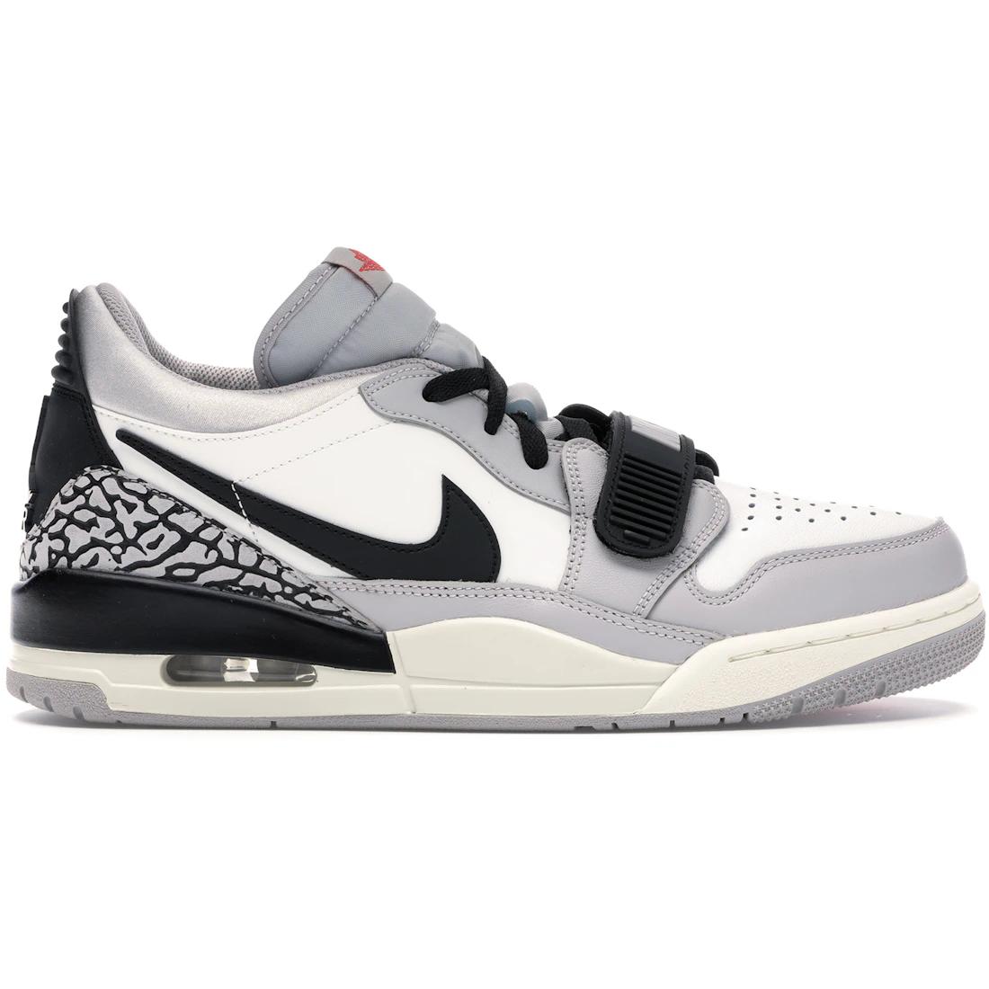 

Sneaker Jordan Legacy 312 Low Tech Grey Fire Red Black(CD7069-101) 47
