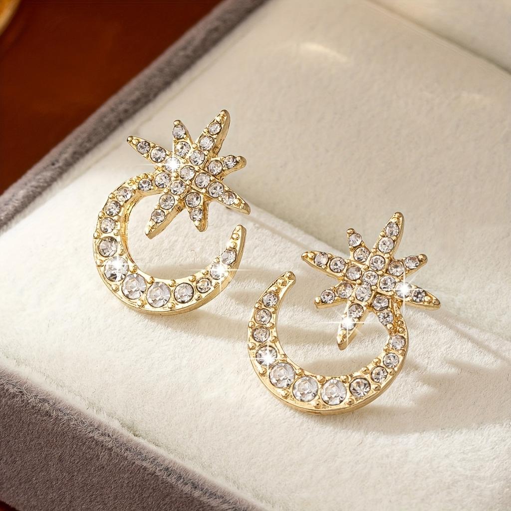 Minimalist Star Earrings - Exquisite Small Studs for Women, Simple & Elegant Daily Jewelry, Perfect for Commuting & Office Wear