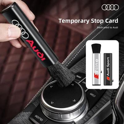 Car Interior Cleaning Tool Outlet Soft Brush Artifact Brush For Tt Sport Sline A1 A3 A4 A5 A6 A7 A8 Q2 Q3 Q5 Q7 Q8 TT RS3 RS4