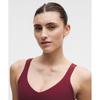Lululemon Align  TAnk Top  Light Support  A B Cup Burgundy BAy