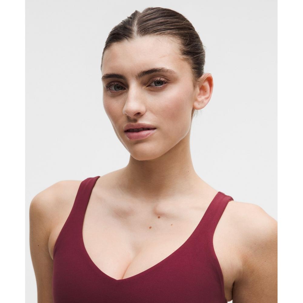 Lululemon Align  TAnk Top  Light Support  A B Cup Burgundy BAy